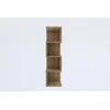 Hanah Home Alin Sapphire Oak Polica za knjige 25x95x27cm, Braon