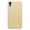 Maska Nillkin Super Frosted Shield za iPhone XR 6.1 in zlatna.