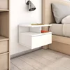 Viseći noćni ormarići 2 kom sjajni 40x31x27cm konstruirano drvo