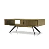 Livin Hill Klubska mizica, MASL06, 120x45x60 cm, rjava