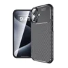 Maska Carbon Defender za iPhone 16 crna
