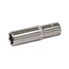 Silverline Ključ vtičnice 12 mm 3/8 HEX dolga srebrna črta