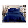 L`ESSENTIEL MAISON Satenska posteljina (140 x 200) Lilyum Dark Blue
