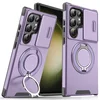 Maska CamShield Ring stand za Samsung S918B Galaxy S23 Ultra ljubičasta