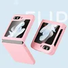 Torbica Elegant Fold za Samsung F741B/F761B Galaxy Z Flip 6/7 FE 5G svetlo roze