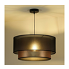 Duolla - Luster na sajli COPPER SHINY 1xE27/15W/230V O 45 cm smeđa/bakrena