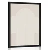 Plakat trendovska peščena mavrica Mid-Century - 30x45 silver