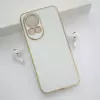 Maska Fresh Electroplated za Huawei Nova 12 bela