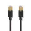 Nedis Omrežni kabel CAT6 | RJ45 moški | RJ45 moški | F/UTP | 10,0 m | Okrogla | LSZH/PVC | antracit | Škatla z okencem