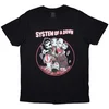 System of a Down Majica Mushroom People Unisex Black S
