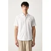 U.S. Polo Assn. srajca moška z dodatkom lanu LINEN BLEND SS