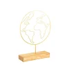Aberto Design Stona dekoracija World, Zlatne boje