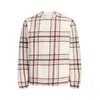JACK & JONES Pulover JORSEBASTIAN rjava/bela