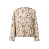 Munthe Bluza BABETTE bež/rjava/jelka/off-bela