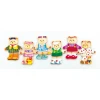 Viga Toys Viga Lesena sestavljanka Sestavljanka Obleci se medvedek deklica