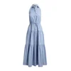 Lauren Ralph Lauren Dolga srajca pastelno modra / svetlo modra