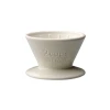 Kinto SCS Porcelanski dripper - bela, 2 šálky