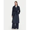 Weekend Max Mara Volneni plašč Resina 2625016021 Mornarsko modra Regular Fit