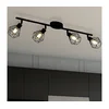 Eglo 55301 - LED spot svetiljka ZAPATA 4xG9/3W/230V crna