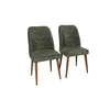 Hanah Home Set 2 trpezarijske stolice Orah