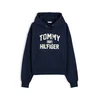 TOMMY HILFIGER Majica Varsity kremna/mornarska