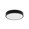Sollux SL.1244 - LED stropno svetlo ONYX LED/32W/230V prečnik 40 cm crna