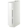 METOD Podni element s policama, bela/Ringhult bela, 20x60 cm
