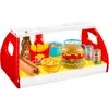Komplet hitre hrane - hamburger in hot dog z dodatki