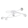 Eglo Locanda spot/5, led, gu10, 5x3w, 5x240lm, hrom/bela