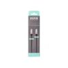 AVAX Polnilni kabel USB-C - USB-C, 60W, 3A, 1,5 m - jekleno siv