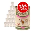 Varčno pakiranje Lukullus Junior 24x400 g - Perutnina & divjačina (brezžitna)