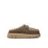 Copati Mou Bounce Clog Metal Logo FW531001A Rjava