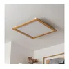 Brilagi - LED prigušiva svetiljka SLIMFRAME WOOD LED/58W/230V 64x64 cm + DO