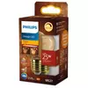 LED prigušiva sijalica VINTAGE Philips P45 E27/3,1W/230V 2200K CRI 90