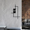 Wallity Zidni sat 49x30cm Crni