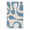 Modra pralna preproga 120x180 cm Blue Latte – Mila Home