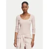 Guess Bluza V4BP07 K8RT2 Roza Slim Fit