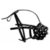 Usnjen pasji nagobčnik Collar, trden – mastif
