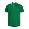 JACK & JONES Majica JCOLogan zelena/bela