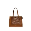 Lancel Nakupovalna torba Shopping L Jour Animation Ajouree Camel Femme rjava