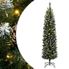 Umjetno tanko božićno drvce sa 150 LED žarulja 120 cm