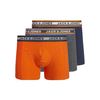 JACK & JONES Boksarice MYLE, modra, siva, oranžna