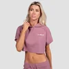 GymBeam Women‘s Relay Cropped Hoodie Haze