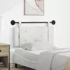 vidaXL Visoki naslon za glavo Bela 110 x 55 x 5 cm Umjetno usnje