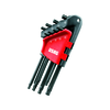 TORX ključi podaljšani, s sferično glavo, 8-delni T10-T45 USAG
