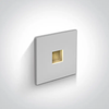 UGRADBENA ZIDNA SVJETILJKA LED 1W/3000K/40lm/60°/350mA IP54 BIJELA
