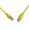 SOLARIX povezovalni kabel CAT5E SFTP PVC 0,5m rumene barve