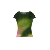 Desigual Bluza oliva / roza / črna