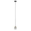 ITALUX PND-40813-1-BK-HBR - Luster na sajli TORNO 1xE14/40W/230V crna/zlatna