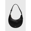 Usnjena torbica Furla črna barva, WE00649 AX0733 O6000
